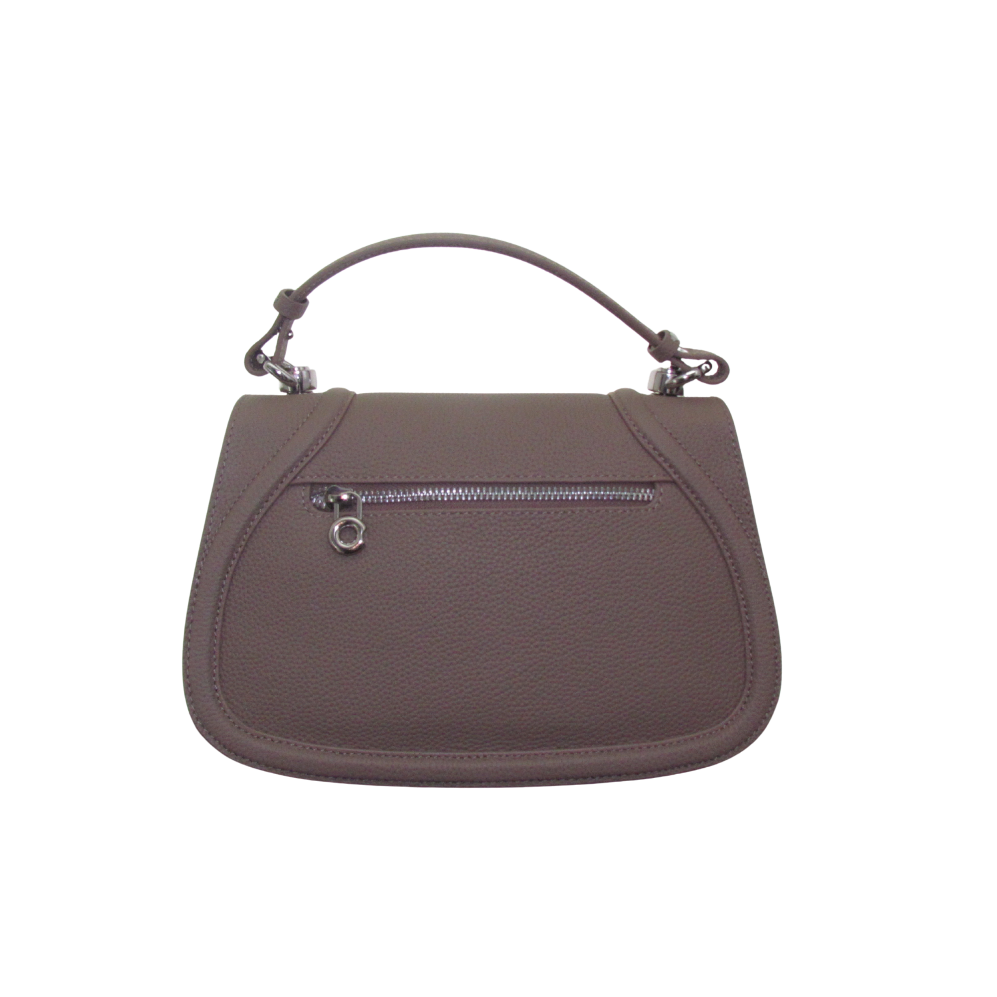 Cartera de Cuero Bellagio - Taupe