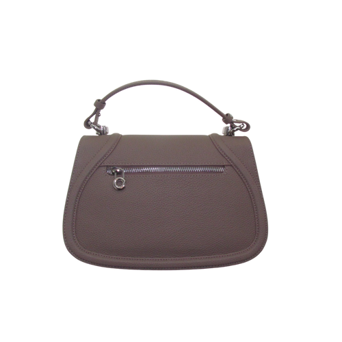 Cartera de Cuero Bellagio - Taupe