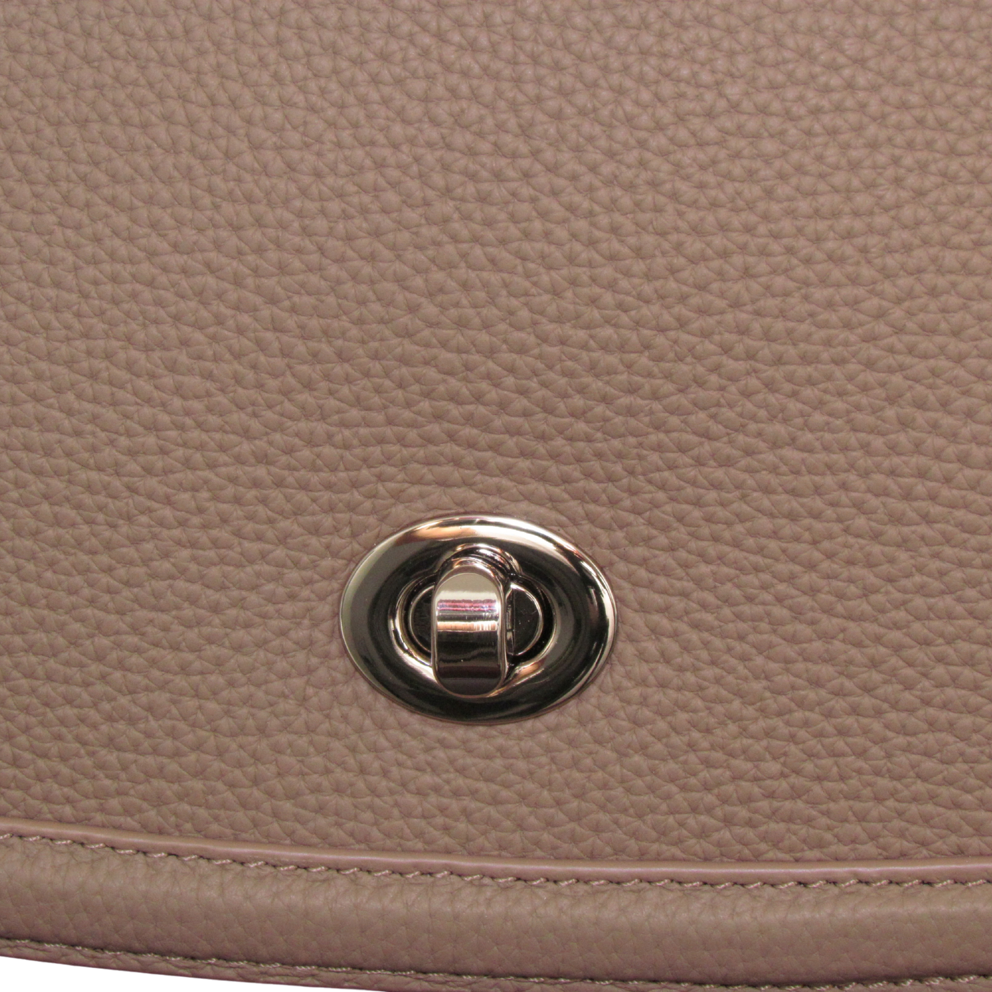 Cartera de Cuero Bellagio - Taupe
