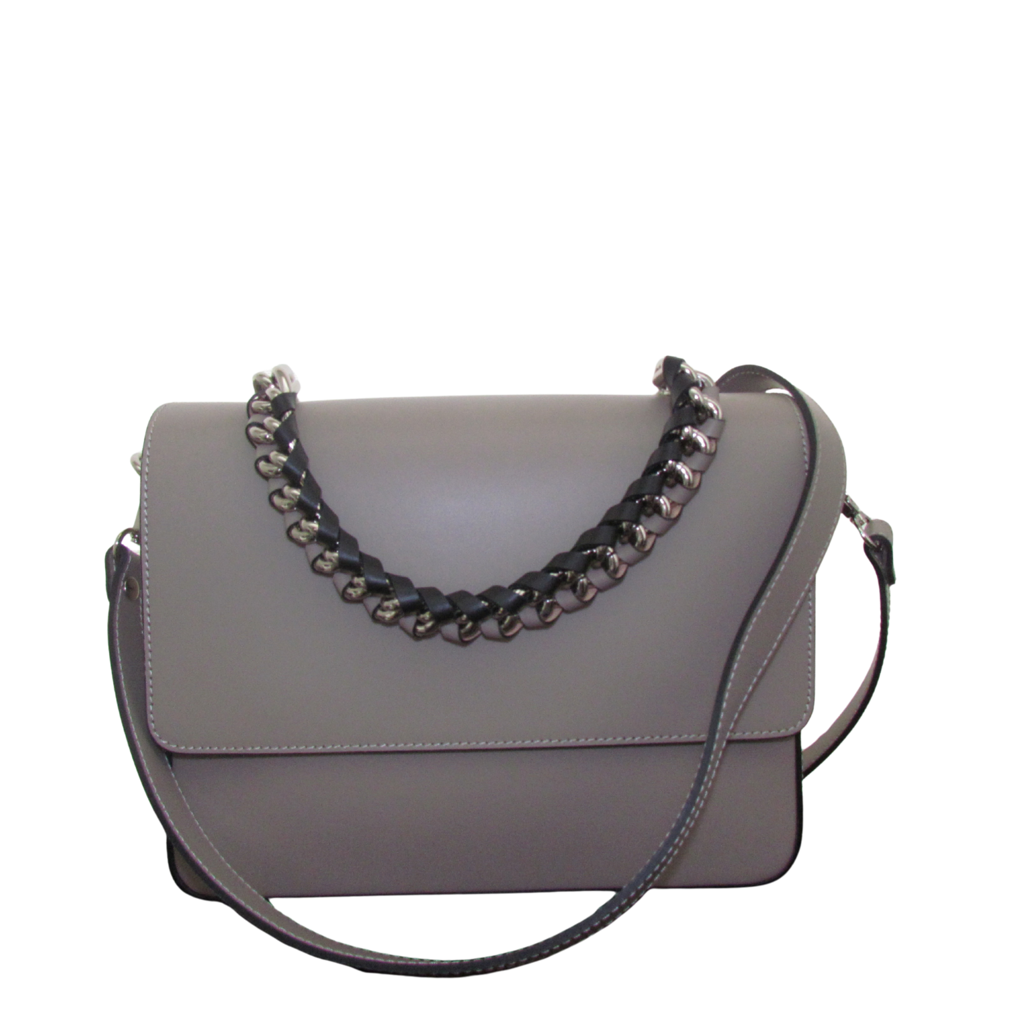 Cartera de Cuero Verona - Greige