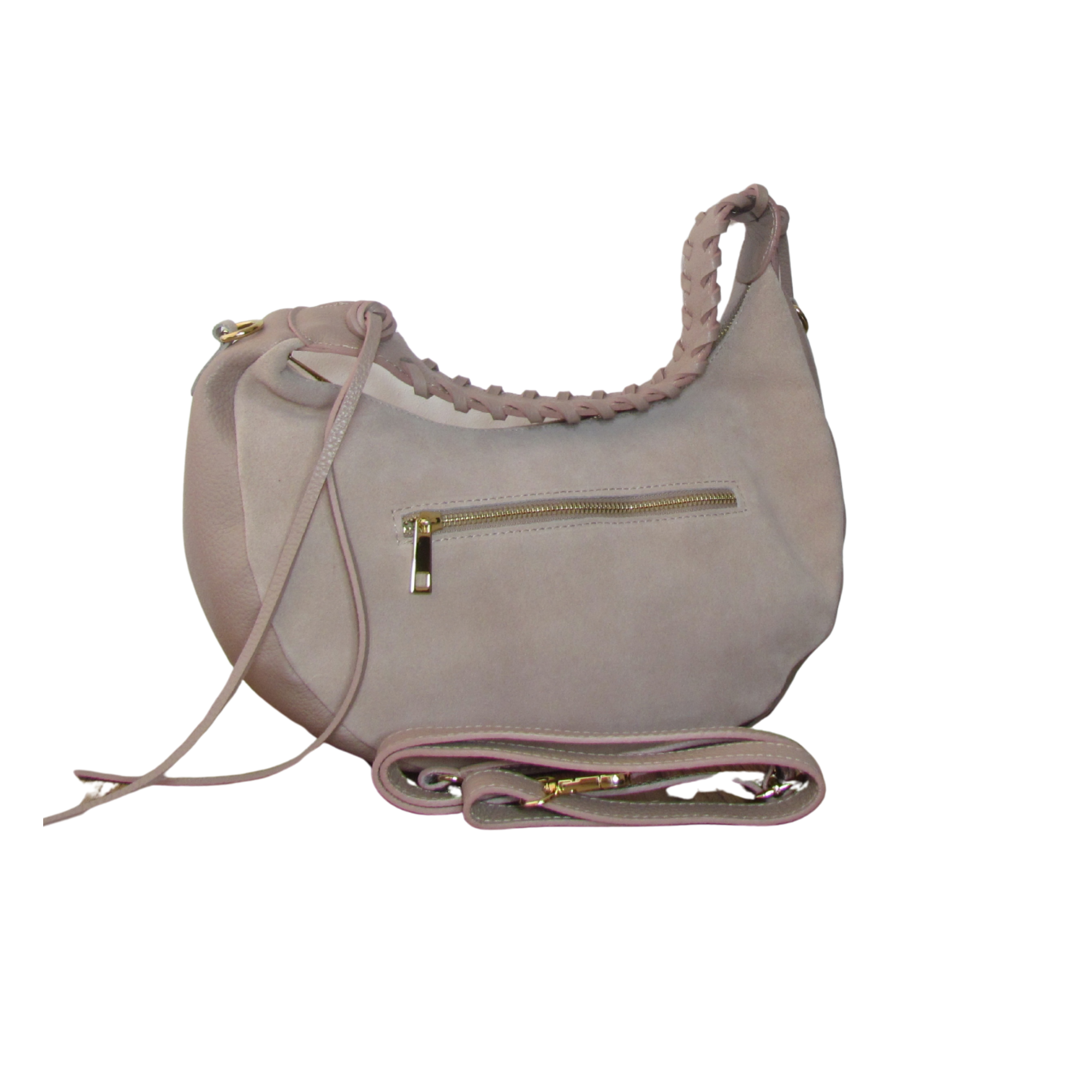 Cartera de Cuero Capri - Arena