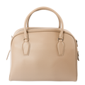 Cartera de cuero mujer Roma color taupe