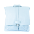 Mochila de cuero mujer Venezia color celeste