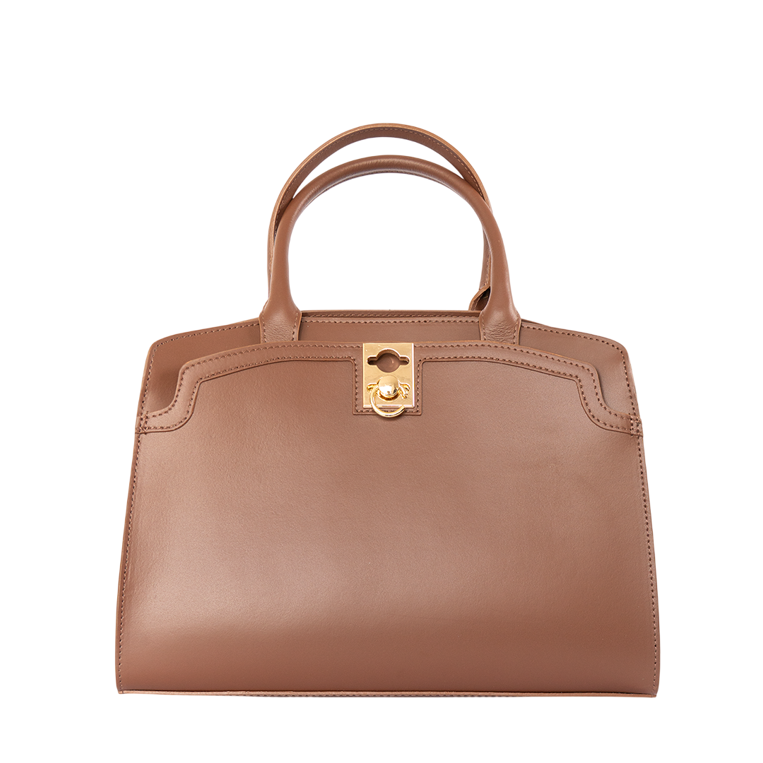 Cartera de cuero mujer Torino color expresso