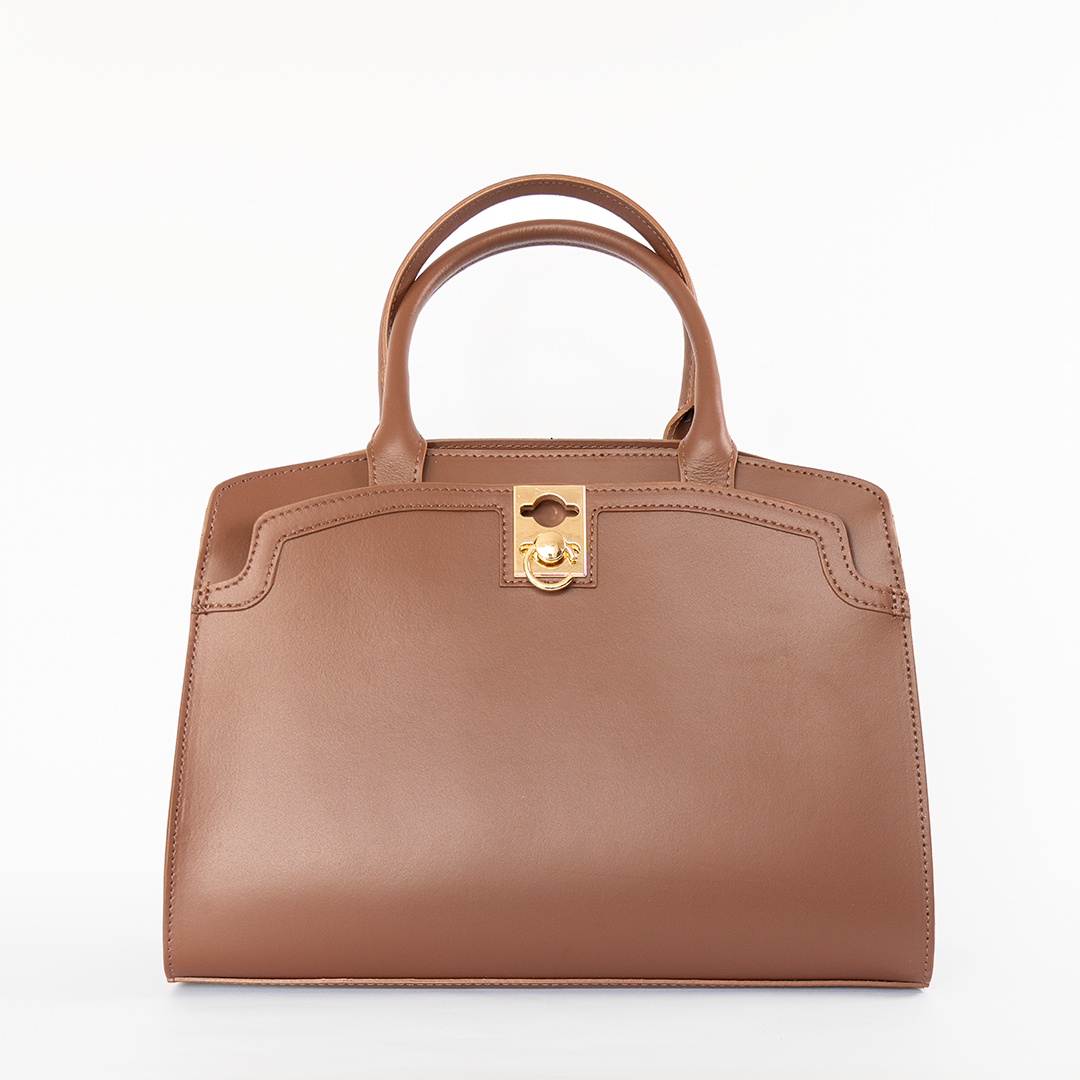 Cartera de cuero mujer Torino color expresso