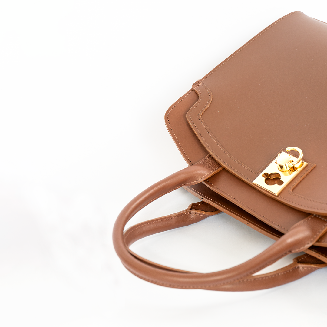 Cartera de cuero mujer Torino color expresso
