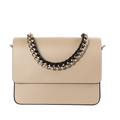 Cartera de cuero mujer Verona color greige
